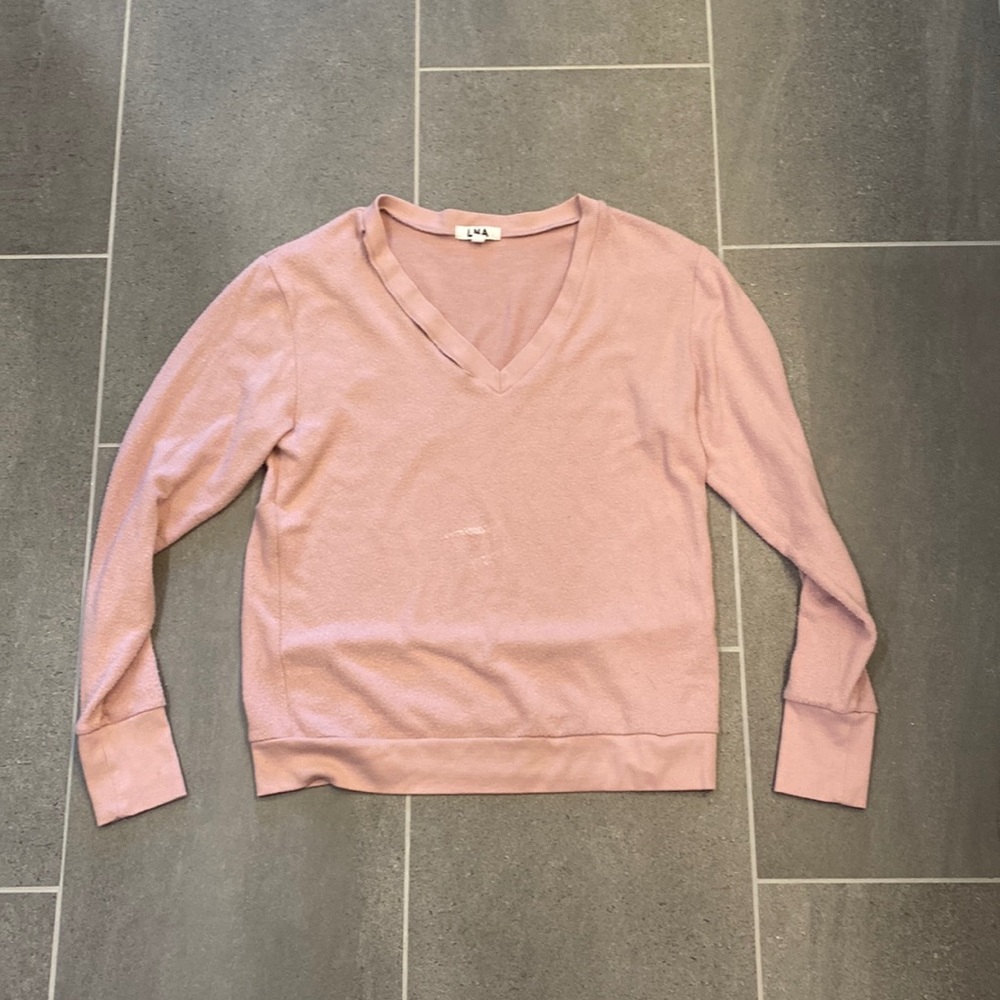 LNA Pink Sweater